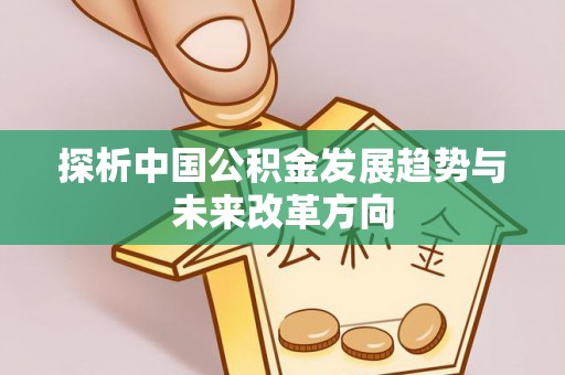 新市探析中国公积金发展趋势与未来改革方向