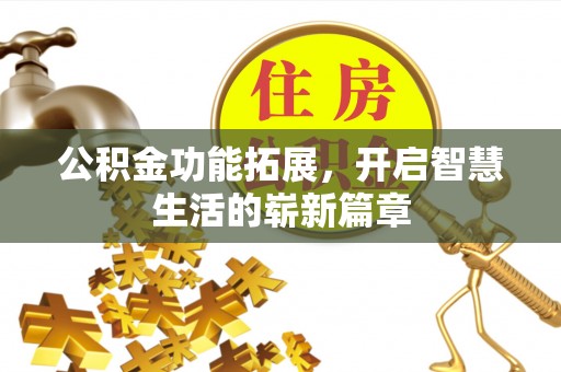 新市公积金功能拓展，开启智慧生活的崭新篇章