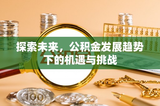 新市探索未来，公积金发展趋势下的机遇与挑战
