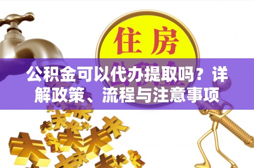 新市公积金可以代办提取吗？详解政策、流程与注意事项