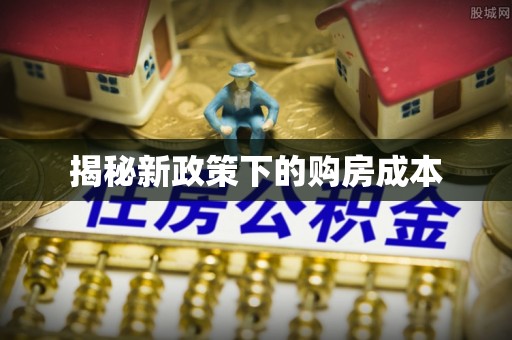 新市揭秘新政策下的购房成本